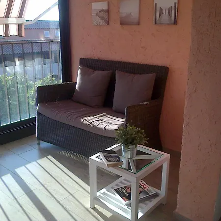 아파트 Le Petit Havre De Mer, Climatise Avec Vue